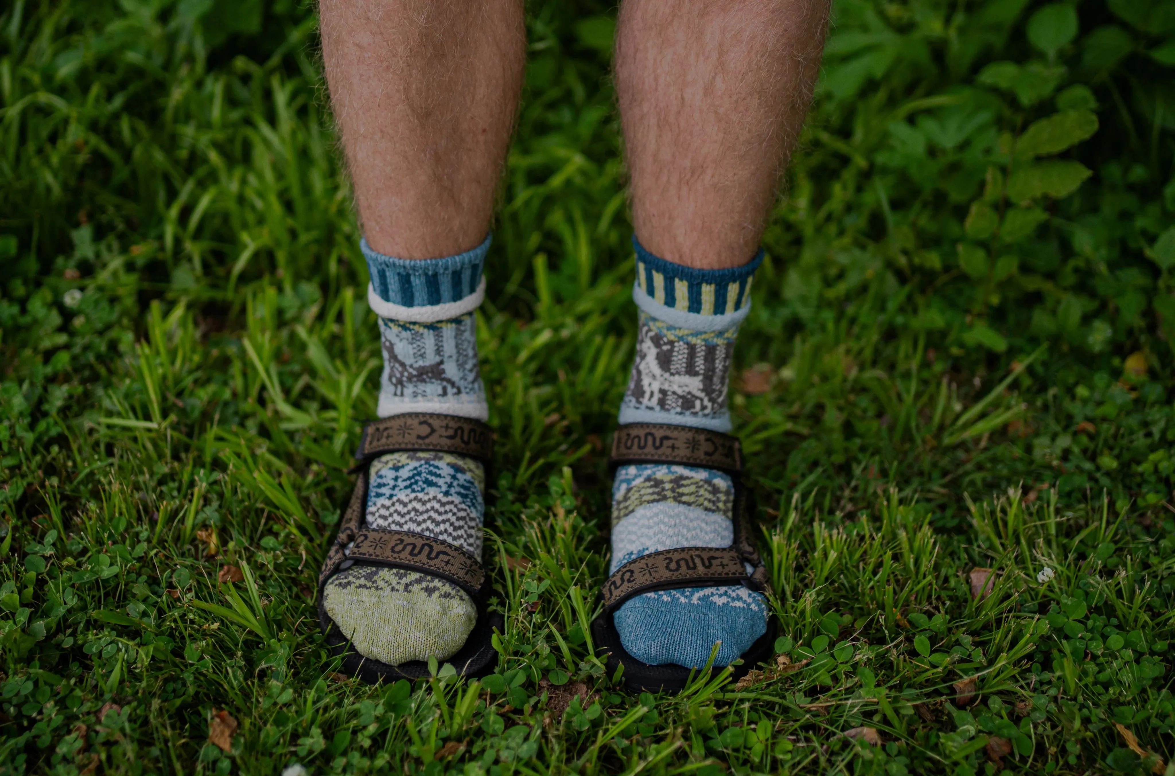 Goat Recycled Cotton Crew Socks