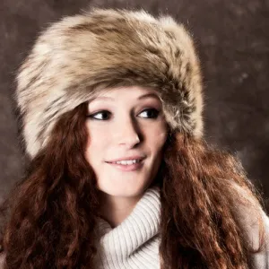 Golden Bear Faux Fur Hat