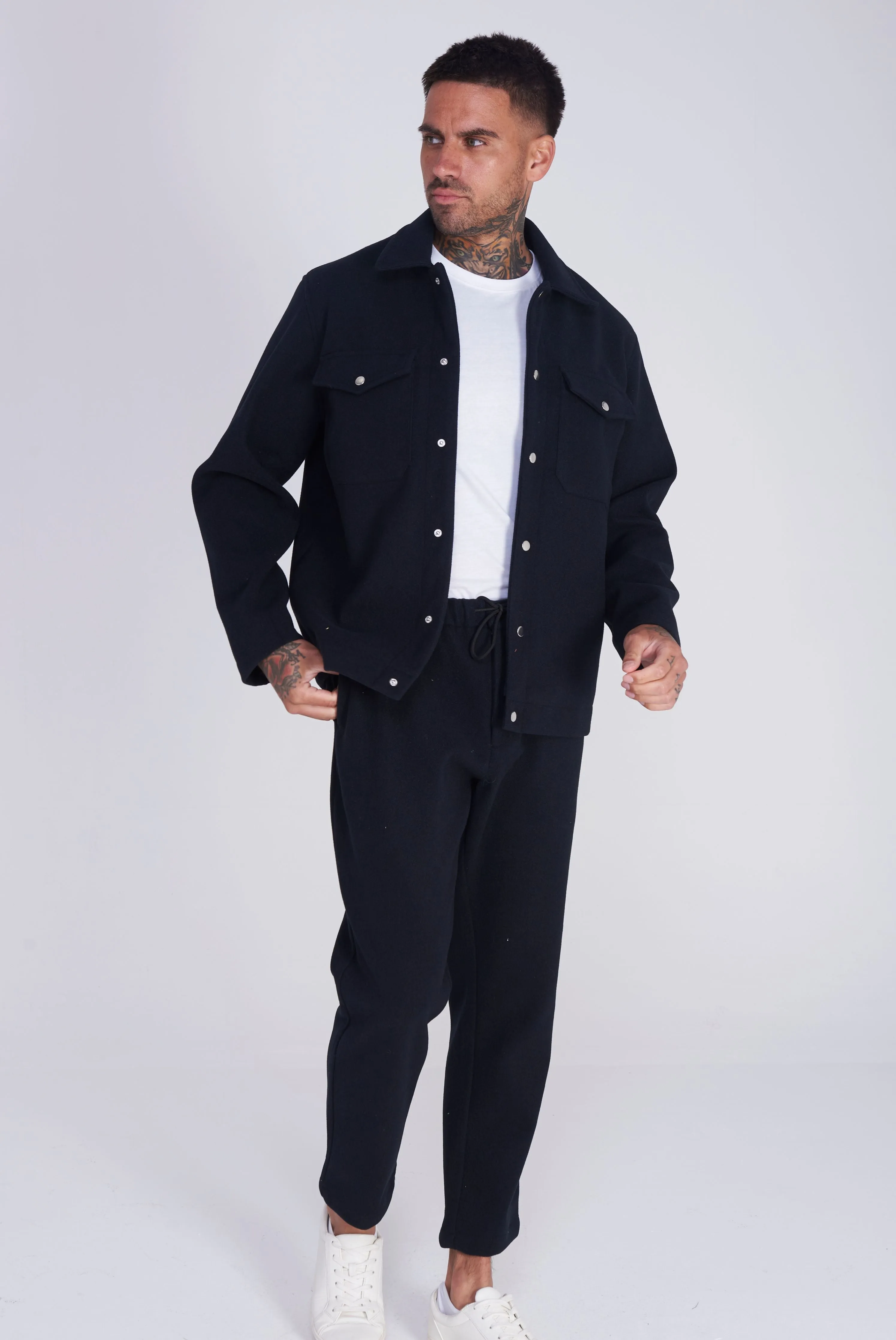 Granada Harry Brown Trouser in Navy