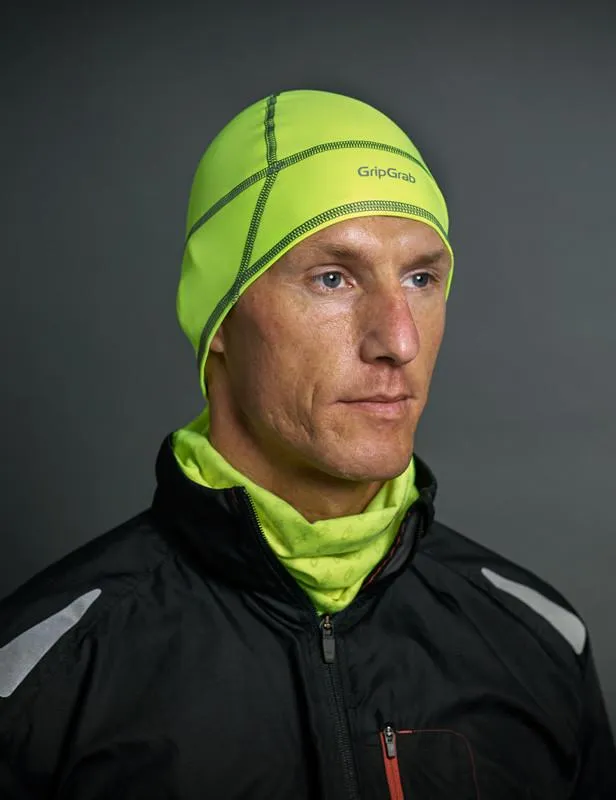 GripGrab HiViz  Skull Cap