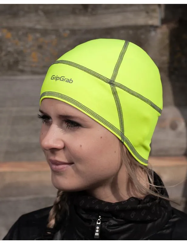 GripGrab HiViz  Skull Cap