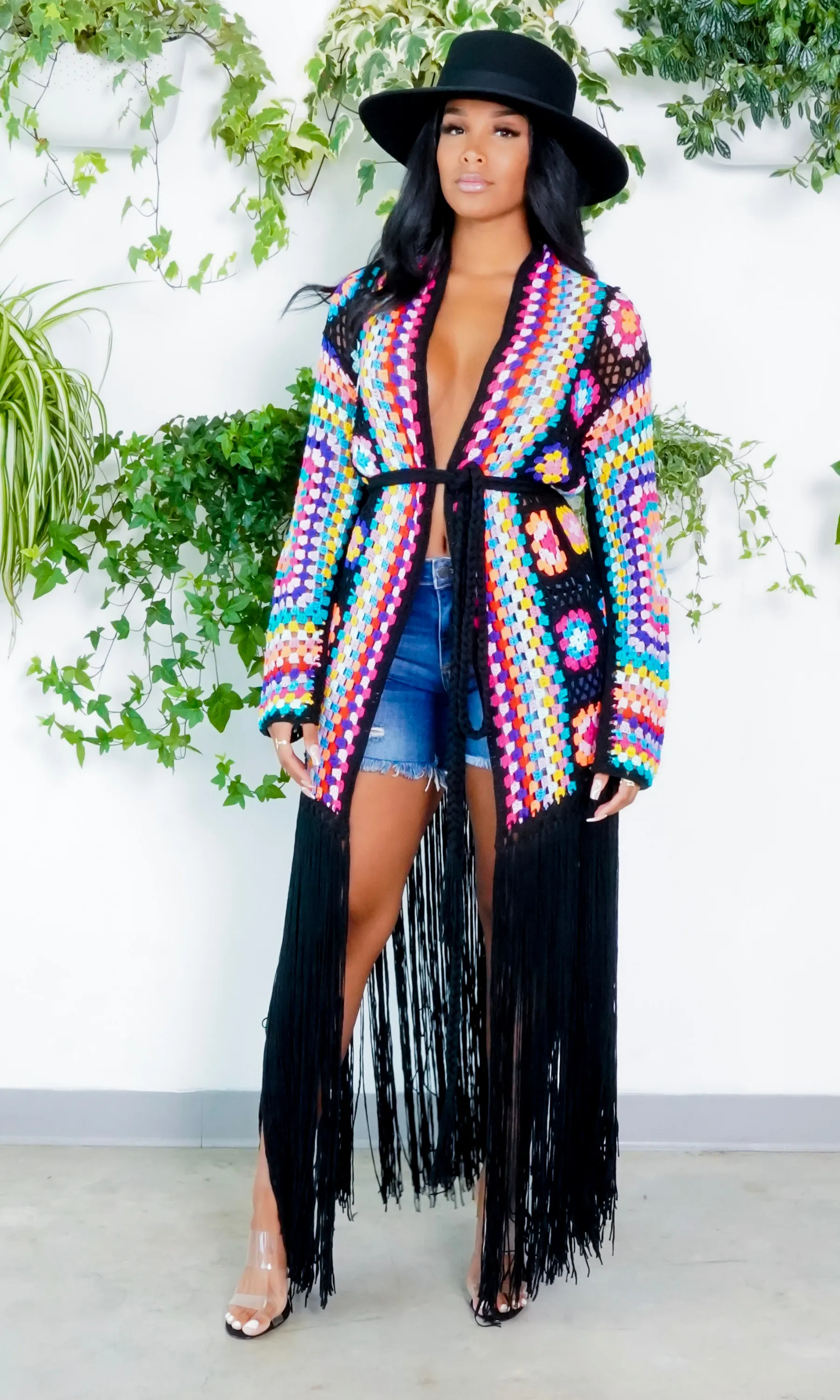 Hollywood | Fringe Crotchet Cardigan