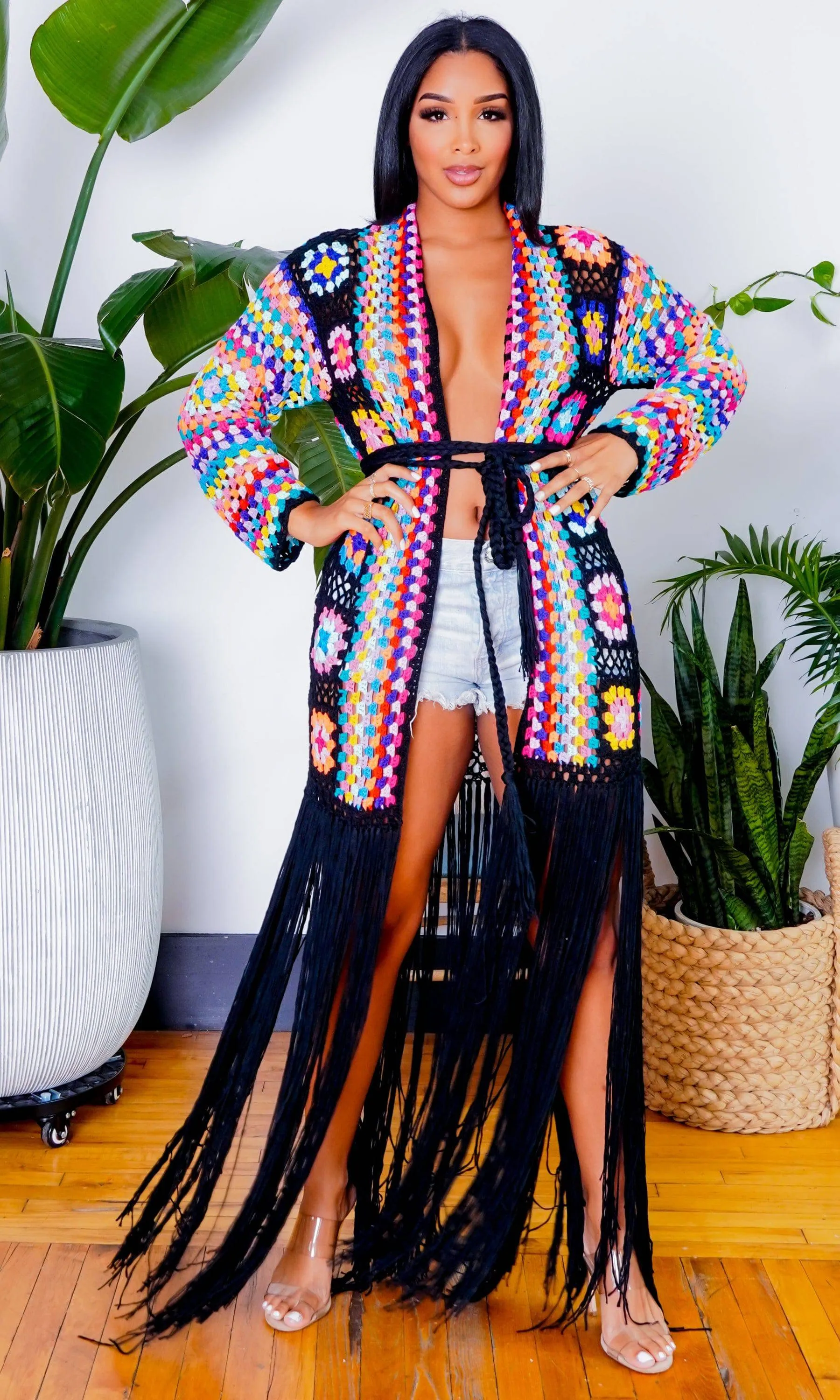 Hollywood | Fringe Crotchet Cardigan