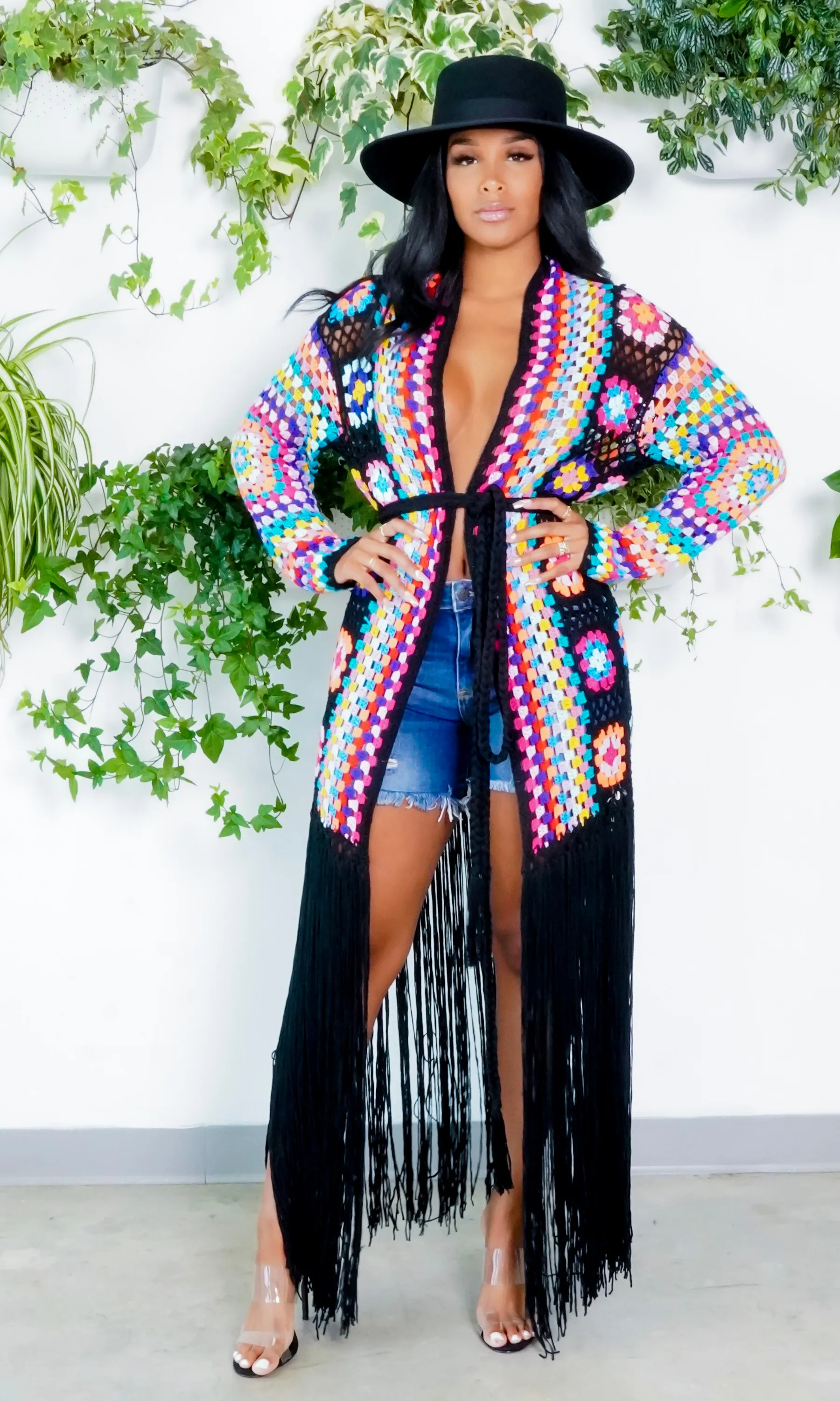 Hollywood | Fringe Crotchet Cardigan