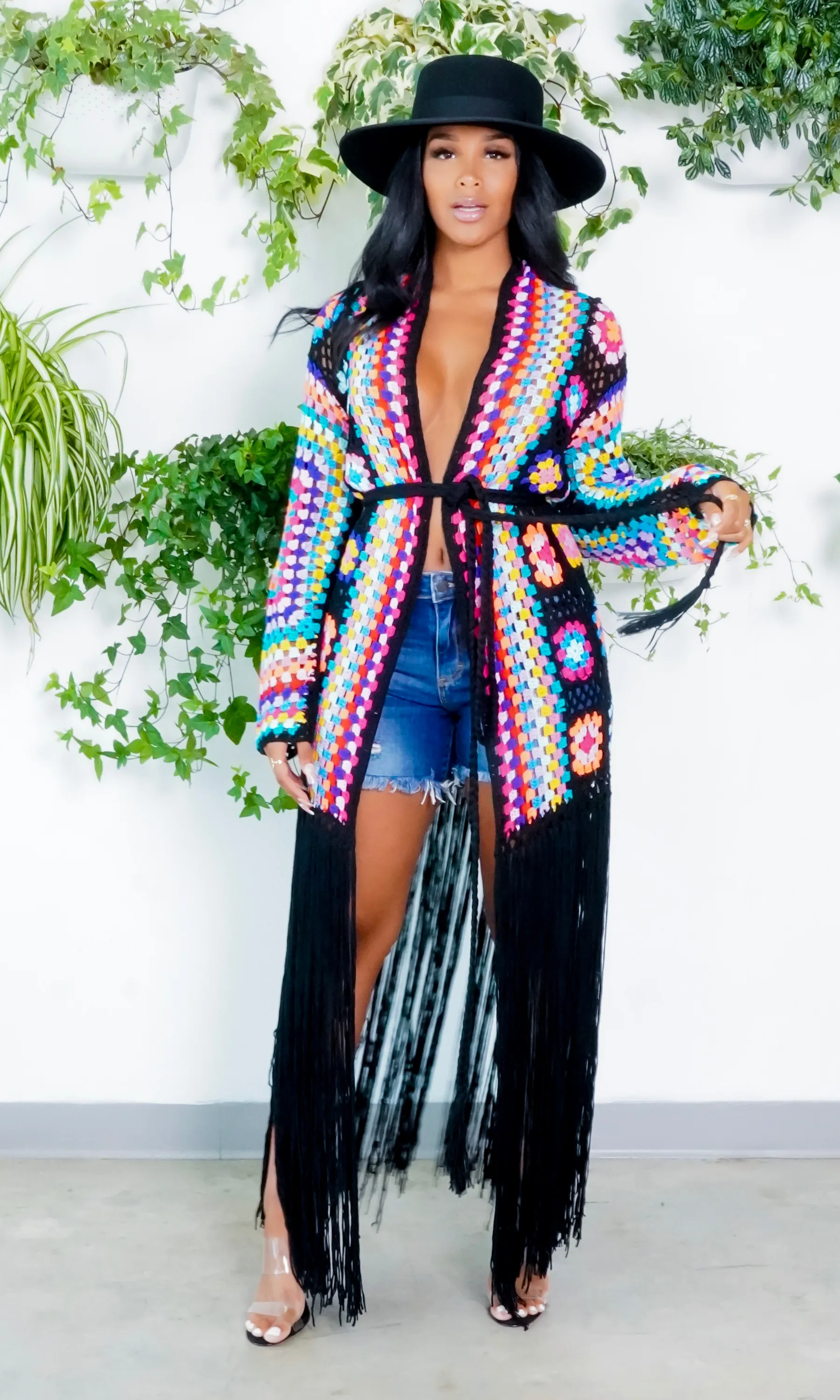 Hollywood | Fringe Crotchet Cardigan