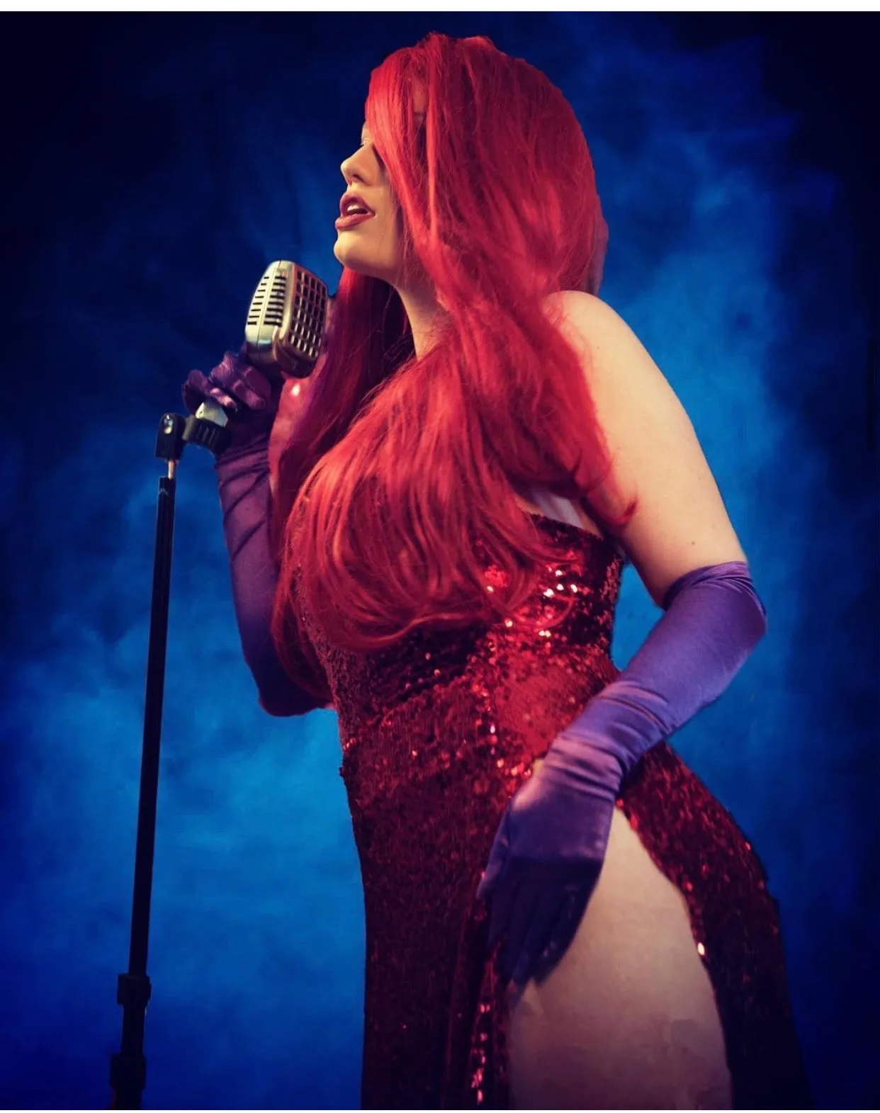 Jessica Rabbit Corset Costume Dress