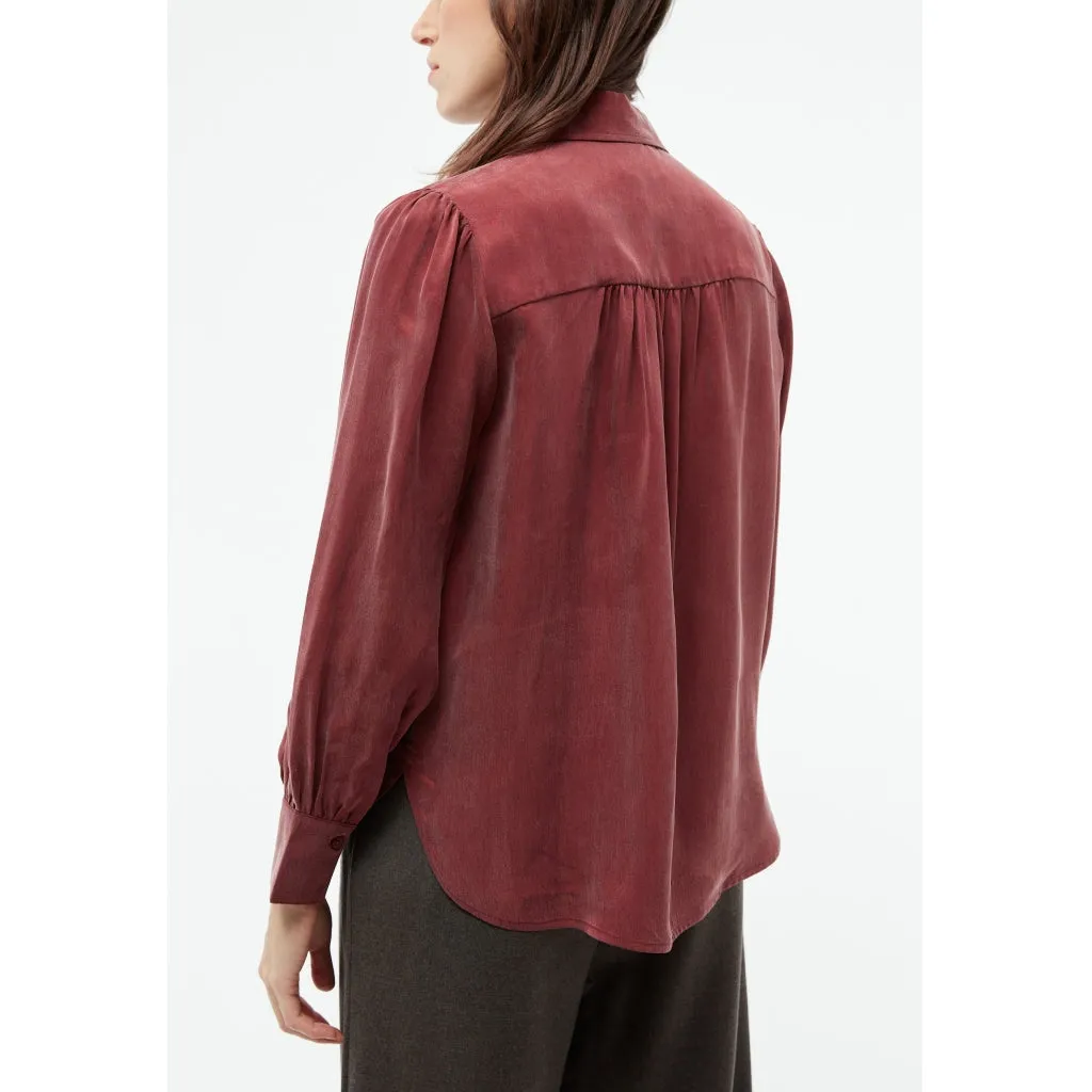 Kasia Shirt - Cranberry