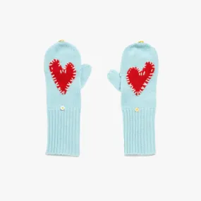 Kerri Rosenthal - Imperfect Heart Cashmitten in Icicle