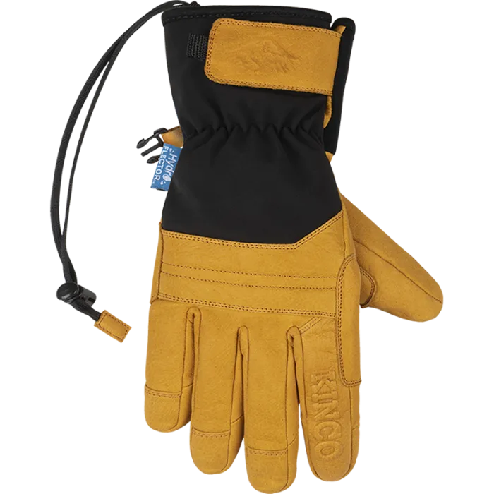 Kinco 9088HKP HydroFlector Skyliner Water-Resistant Grain Buffalo Back Heatkeep Thermal Insulation Glove (One Dozen)