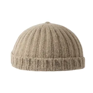 Knitted Ribbed Beanie Hat Basic Plain Watch Skull Cap NC51295