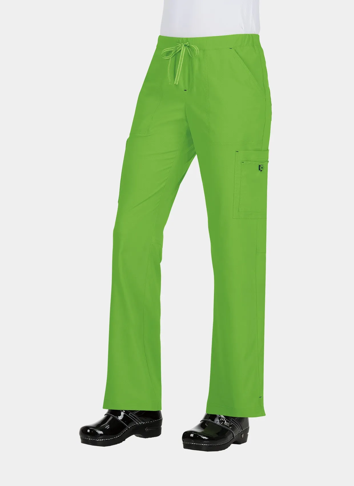 Koi Basics Holly Scrub Trousers - Green Tea