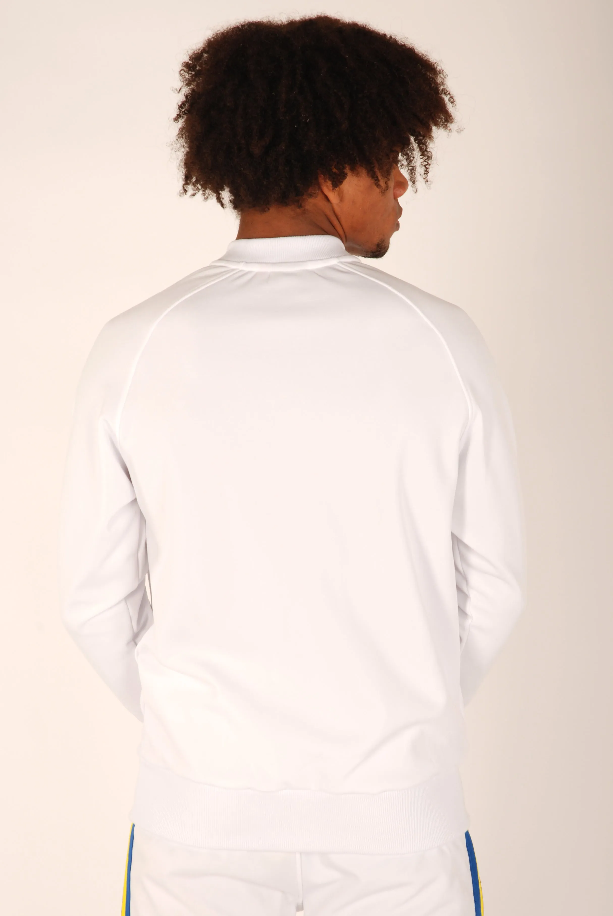 KRONK Olympic Full Zip Track Top White