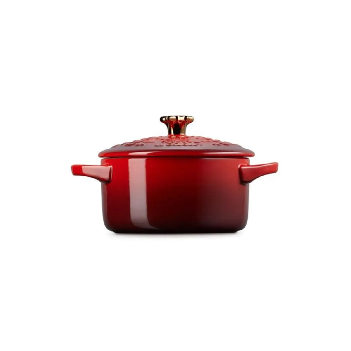 Le Creuset Noel Mini Cocotte Cerise 14cm