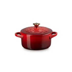 Le Creuset Noel Mini Cocotte Cerise 14cm