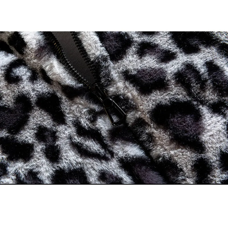 Leopard Winter Padded Jacket