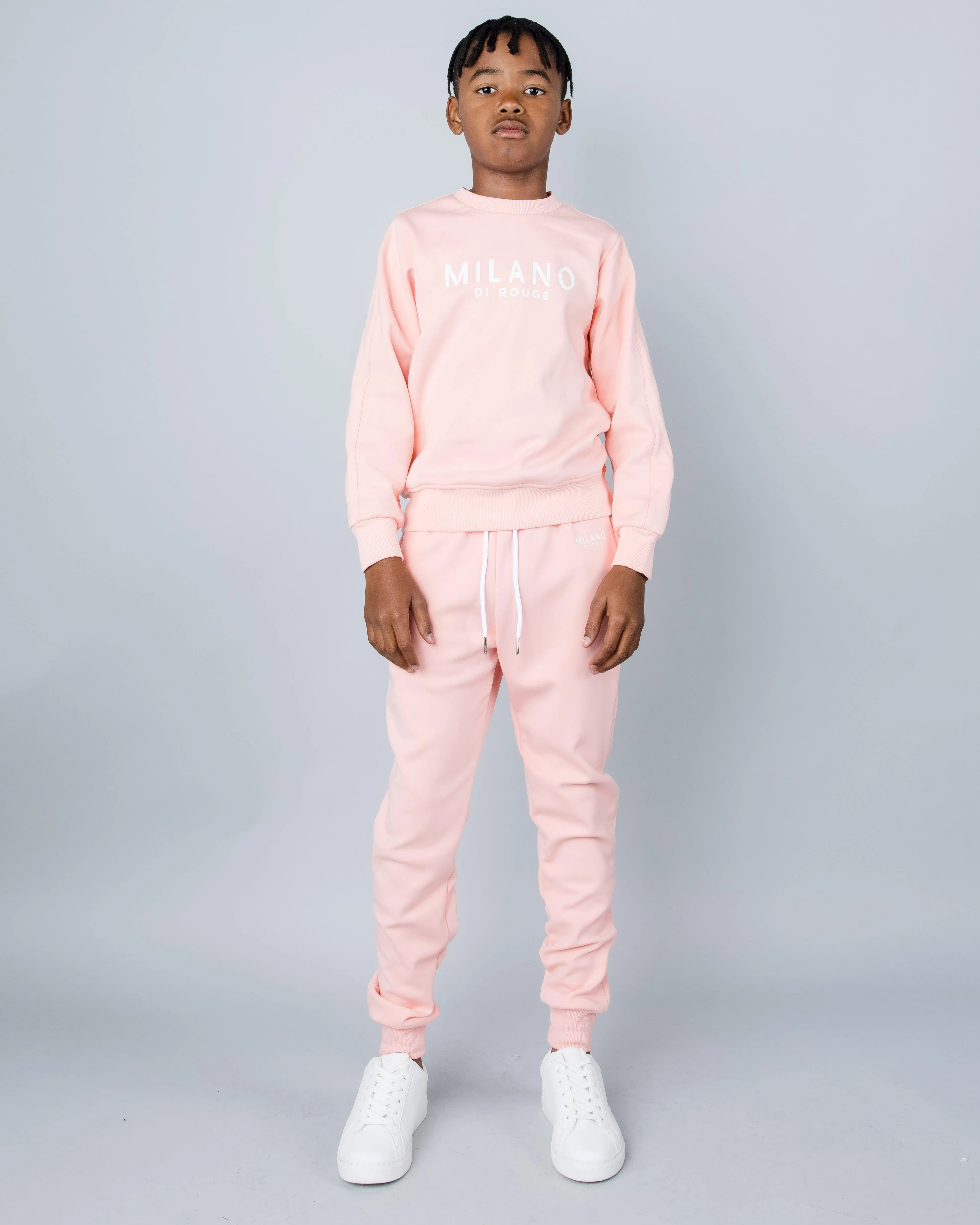 Lux Kids Crewneck Signature Sweatsuit