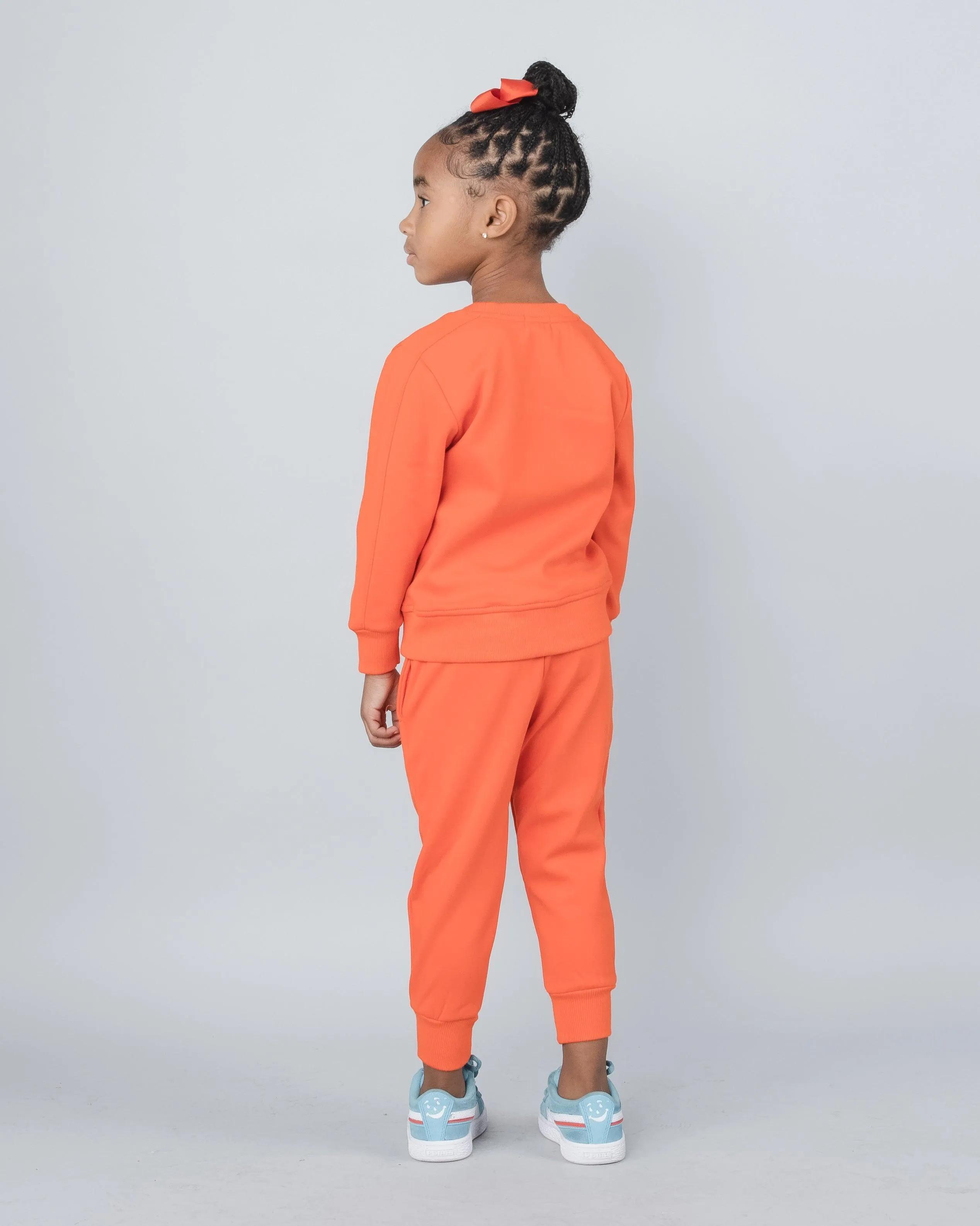 Lux Kids Crewneck Signature Sweatsuit