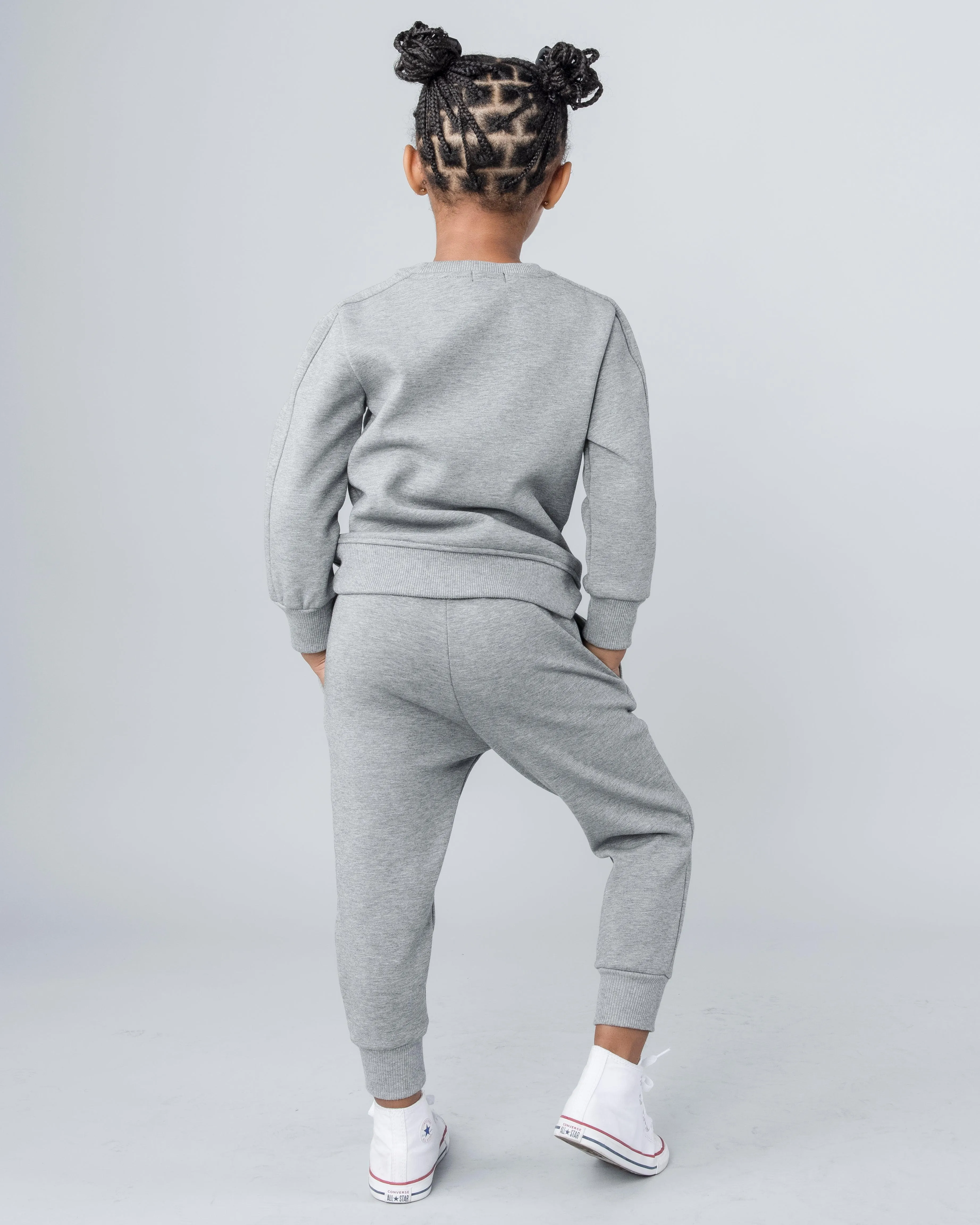 Lux Kids Crewneck Signature Sweatsuit