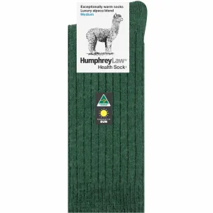 Luxury Alpaca Blend Socks in Forest Green - Aussie Made