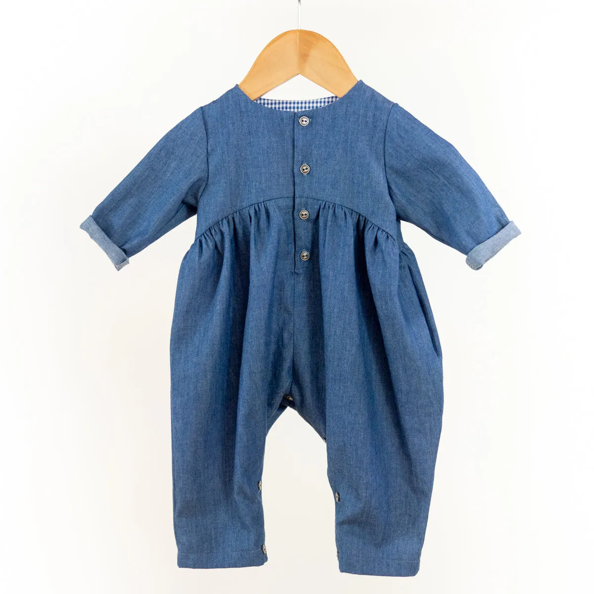 MADRID Jumpsuit/Playsuit - Unisex 6m-4Y - Paper Sewing Pattern