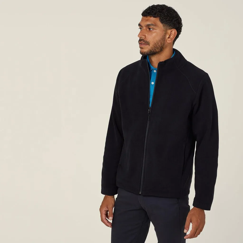 Men's Polar Fleece Zip Jacket - CATBEE