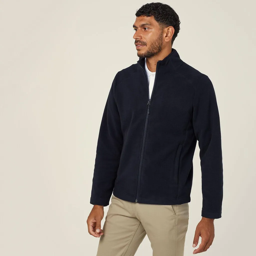 Men's Polar Fleece Zip Jacket - CATBEE