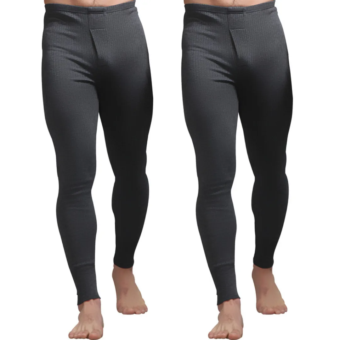 Men's Premium (Pack of 2) Thermal Trouser (Charcoal)