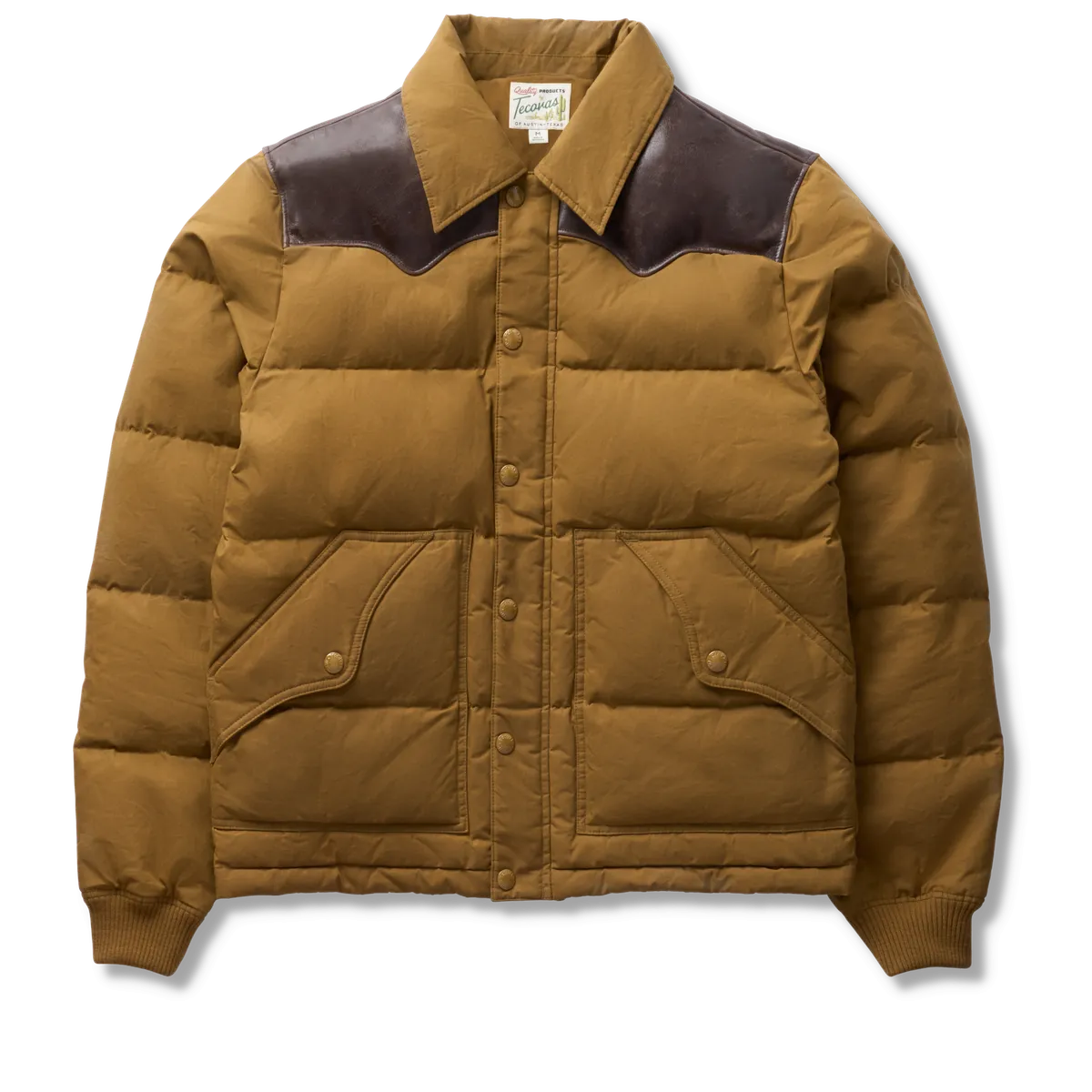 Men's Western Canvas Puffer Jacket<parent>