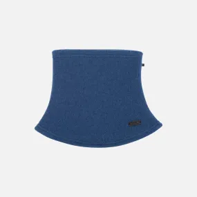 Merino Wool Fleece Neck Warmer - Dark Denim