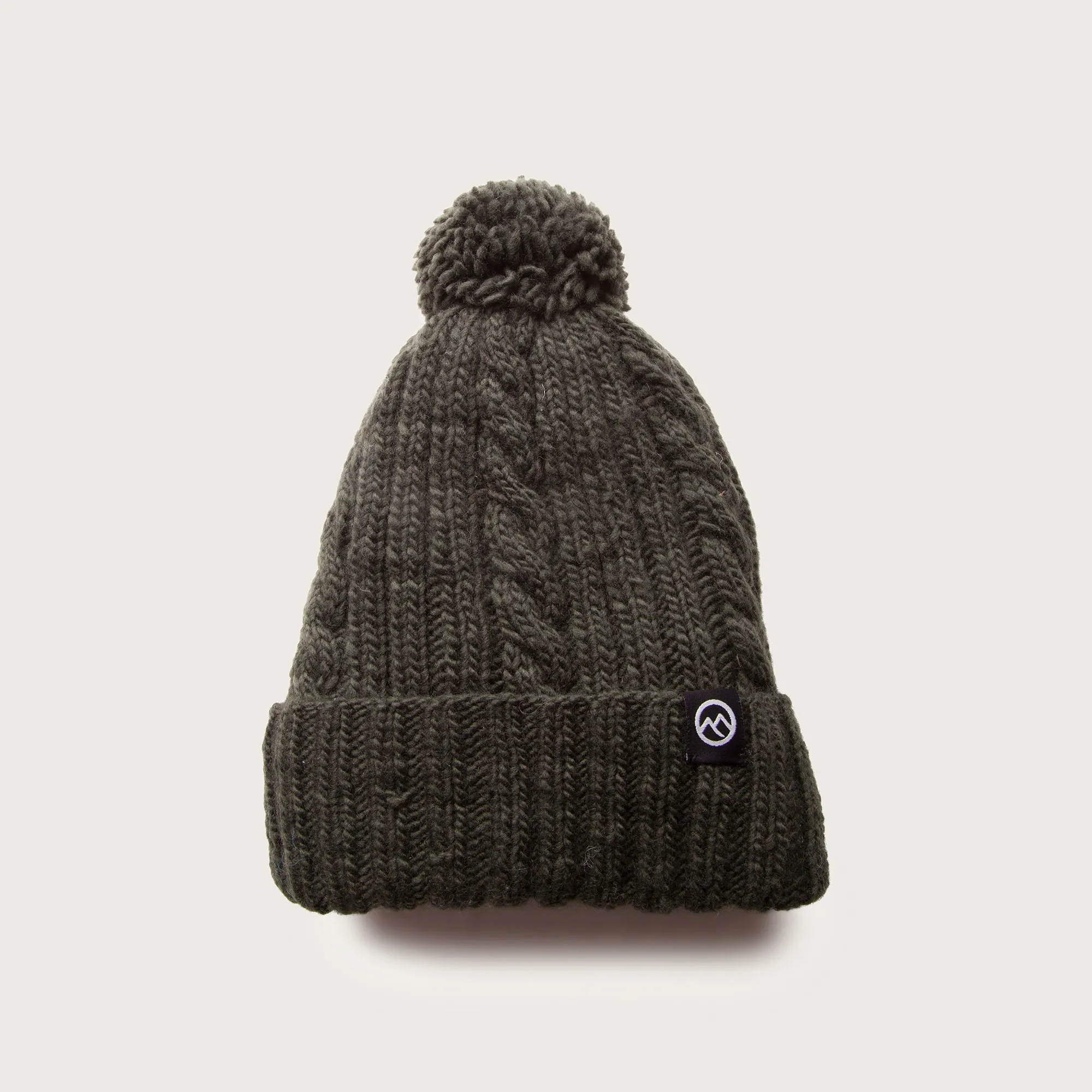 Merino Wool Ohakune Beanie - Forest