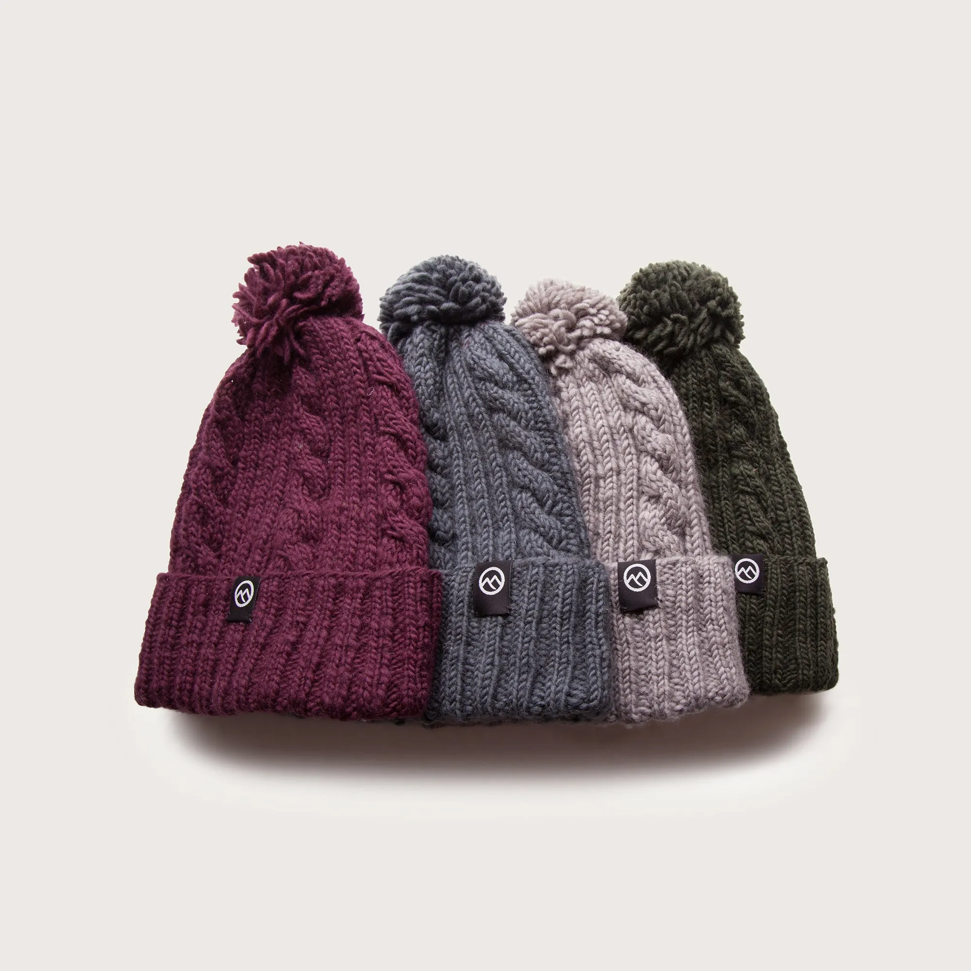 Merino Wool Ohakune Beanie - Forest