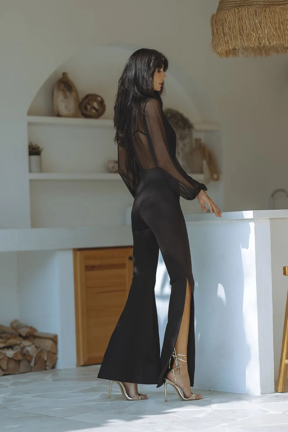 MIDORI JUMPSUIT - BLACK