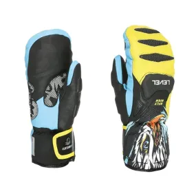 Mitts Level SQ Junior CF - Yellow/Blue