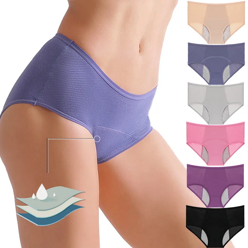 Multi-color Optional Underwear Leak-proof Physiological Menstrual Period Underwear