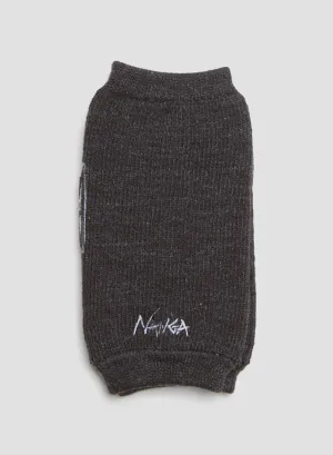 Nanga Warm Pile Room Wrist Gaiter in Black