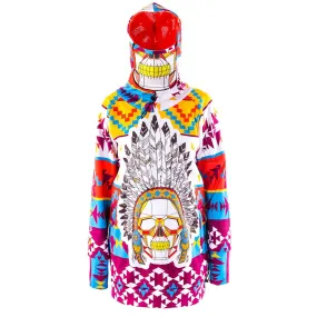 Navajo women's snowboard hoodie - water repellent GAGABOO