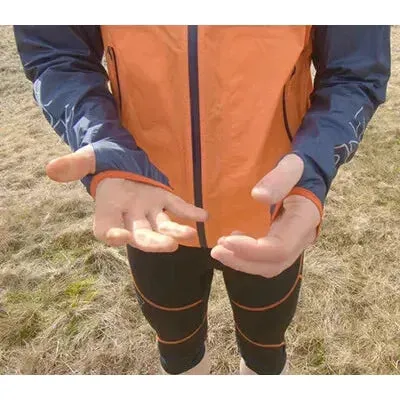 OMM Halo  Waterproof Jacket - Orange/Navy