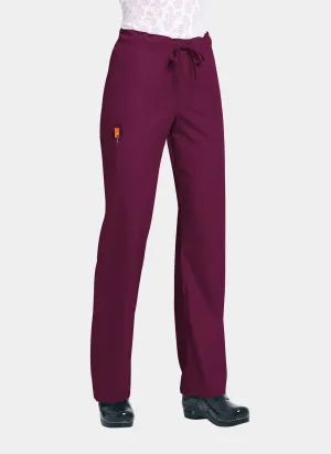 Orange Standard Unisex Huntington Scrub Trousers - Wine