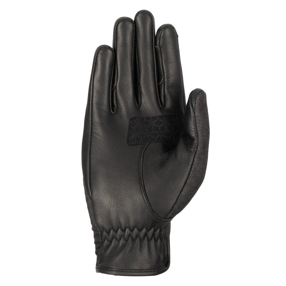 Oxford Kickback Women Motorcycle Gloves Charcoal Grey