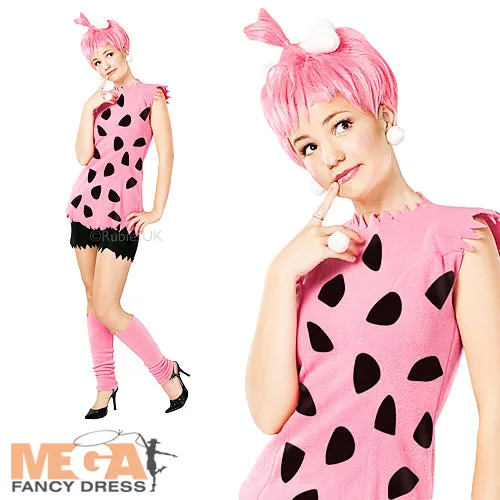 Pebbles Flintstones Costume Cartoon Character Fancy Dress