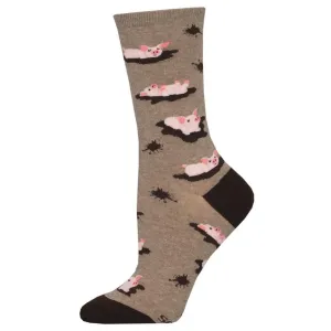 Pig Out Women's Crew Socks