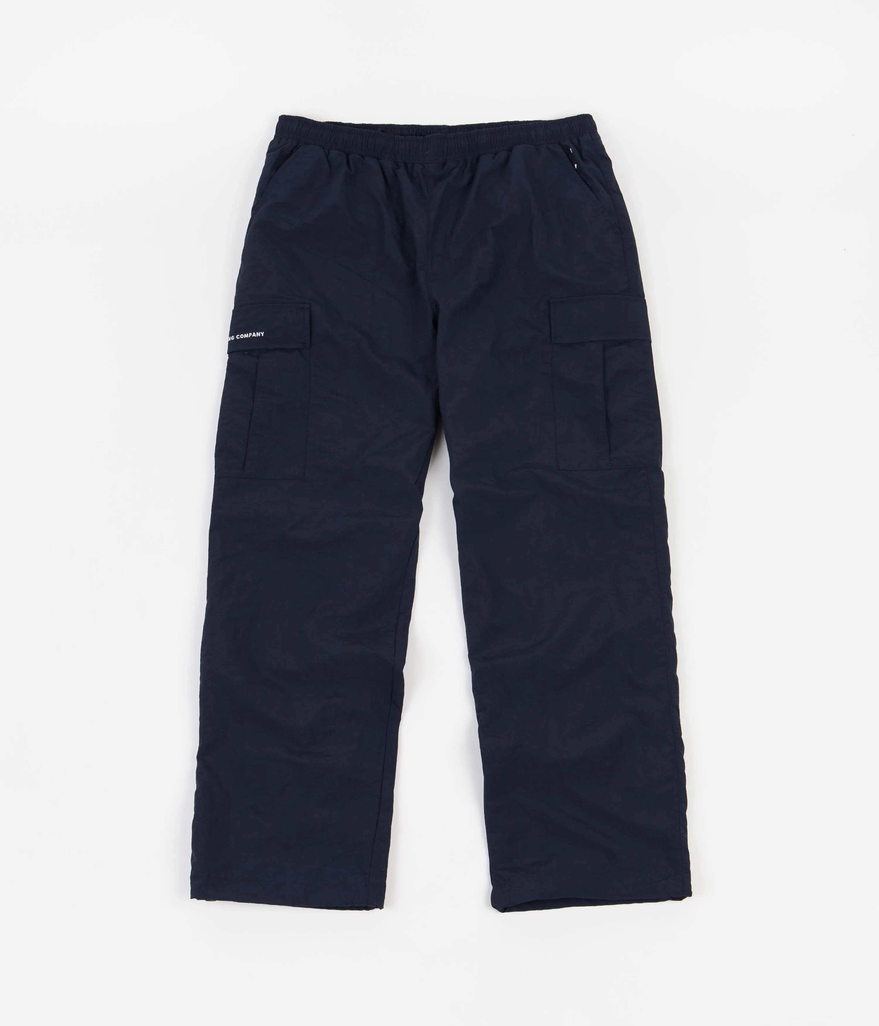 Pop Trading Company Cargo Track Pants - Navy