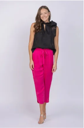 Ramy Brook Satin Allyn Pant Pink