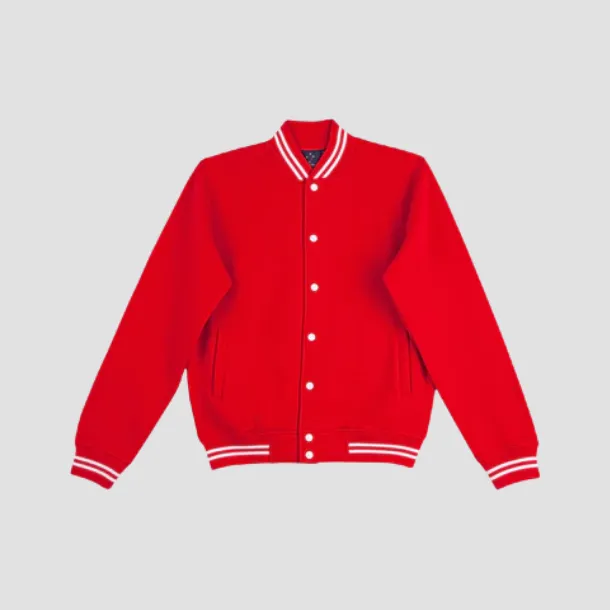 RED VARSITY JACKET