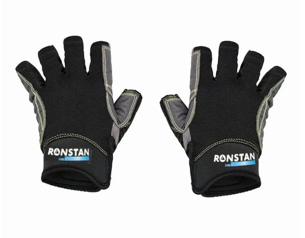 Ronstan Race Glove Cut-Off Fingers Black CL700