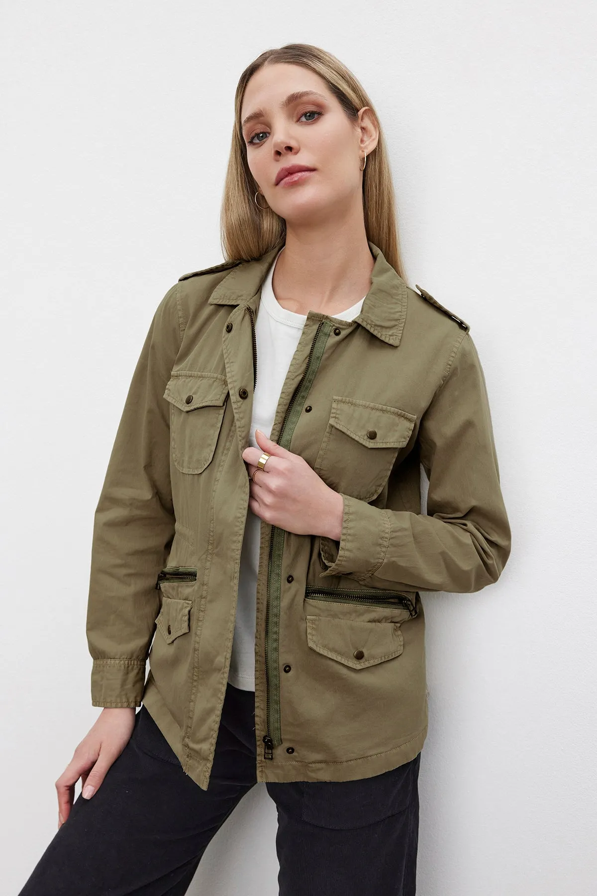 RUBY LIGHT-WEIGHT ARMY JACKET