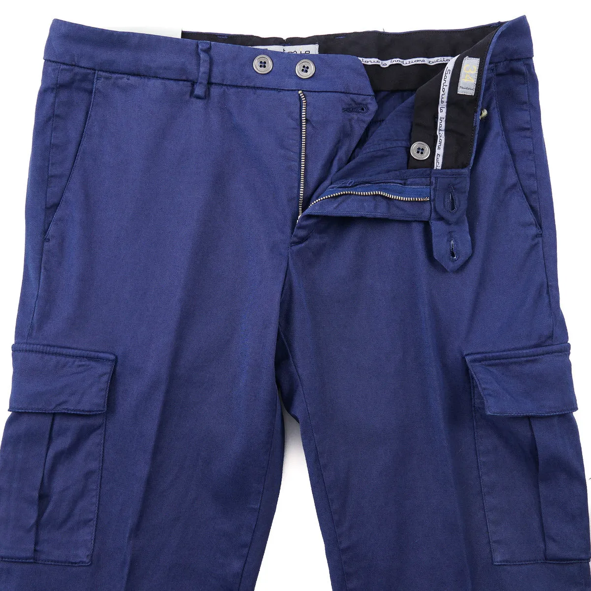 Sartorio Cotton-Blend Cargo Pants