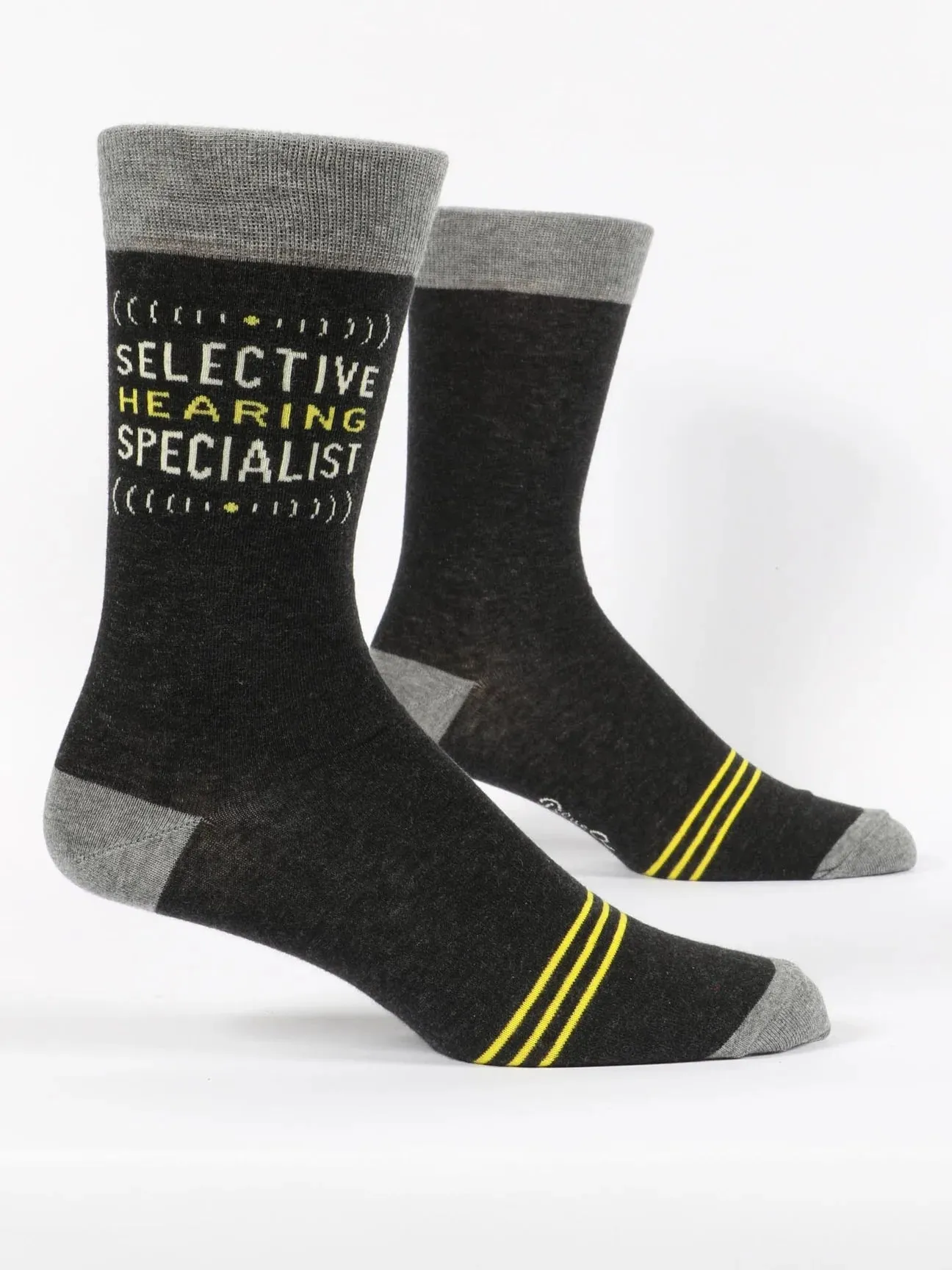 Selective Hearing Specialist Men's Crew Sock