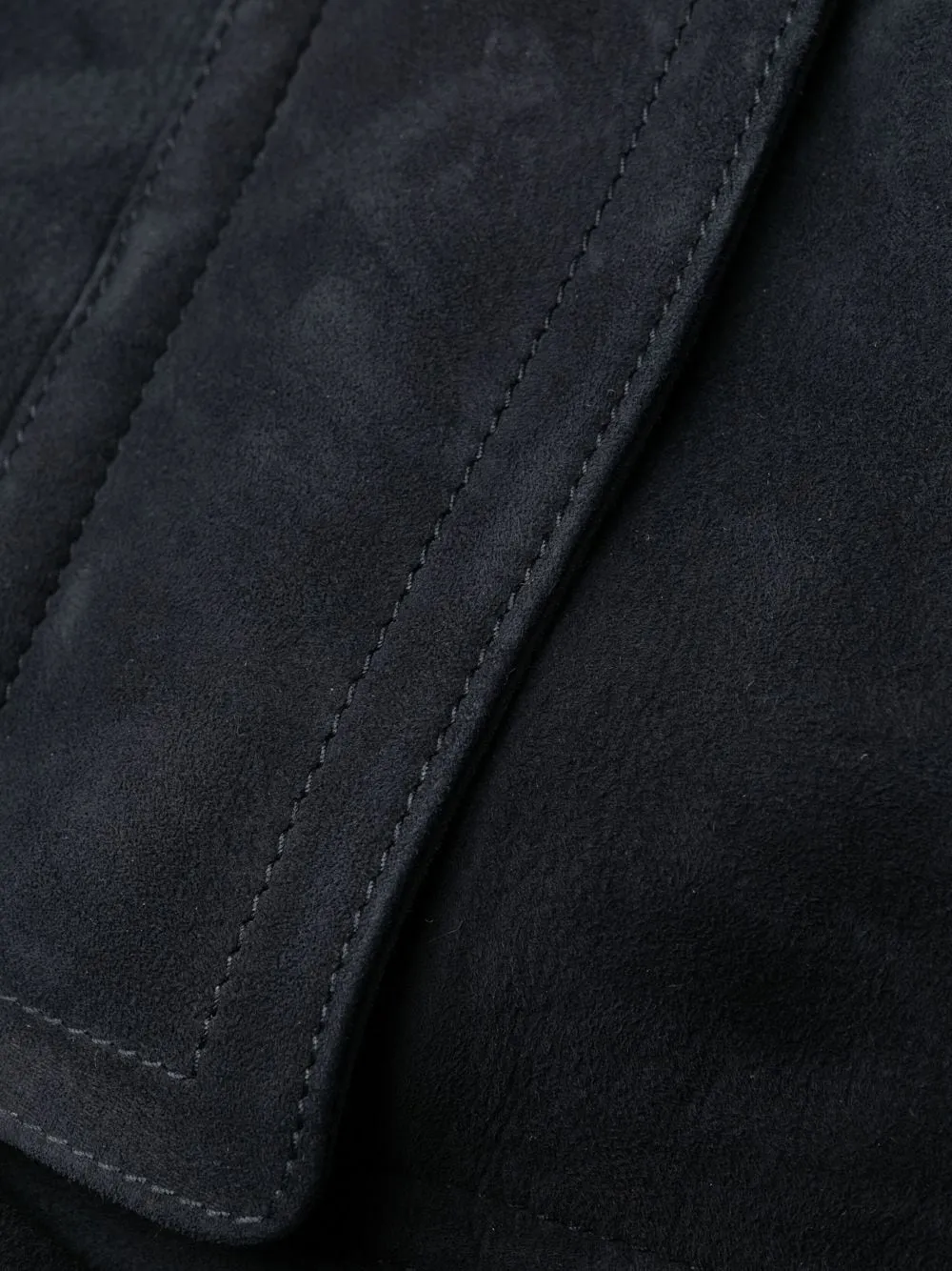 Shearling duffle coat