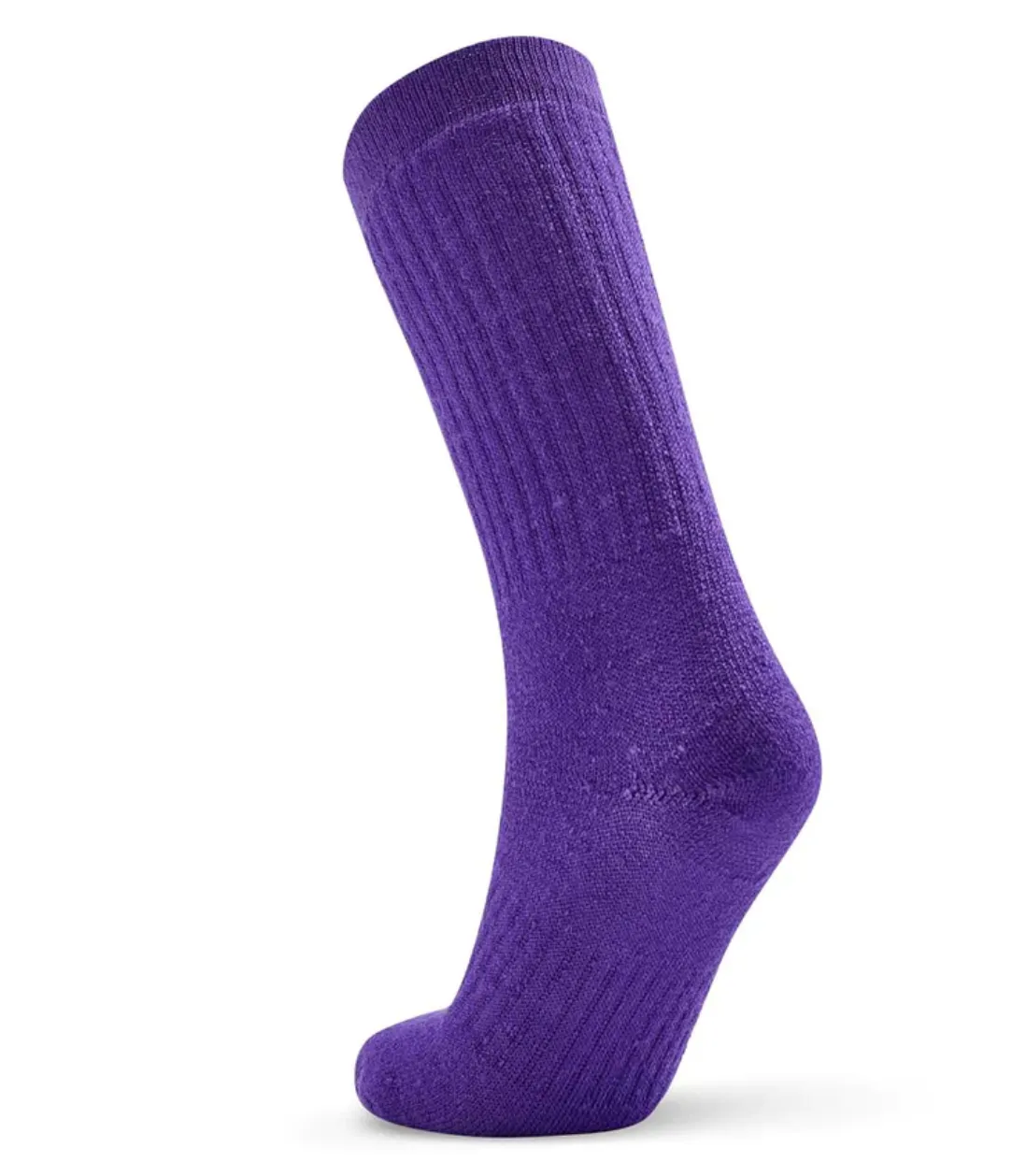 Southern Merino Wool Boot Socks in Purple - Narrow Fit